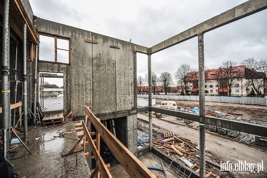 Aktualny stan budowy Centrum Rekreacji Wodnej, fot. 32