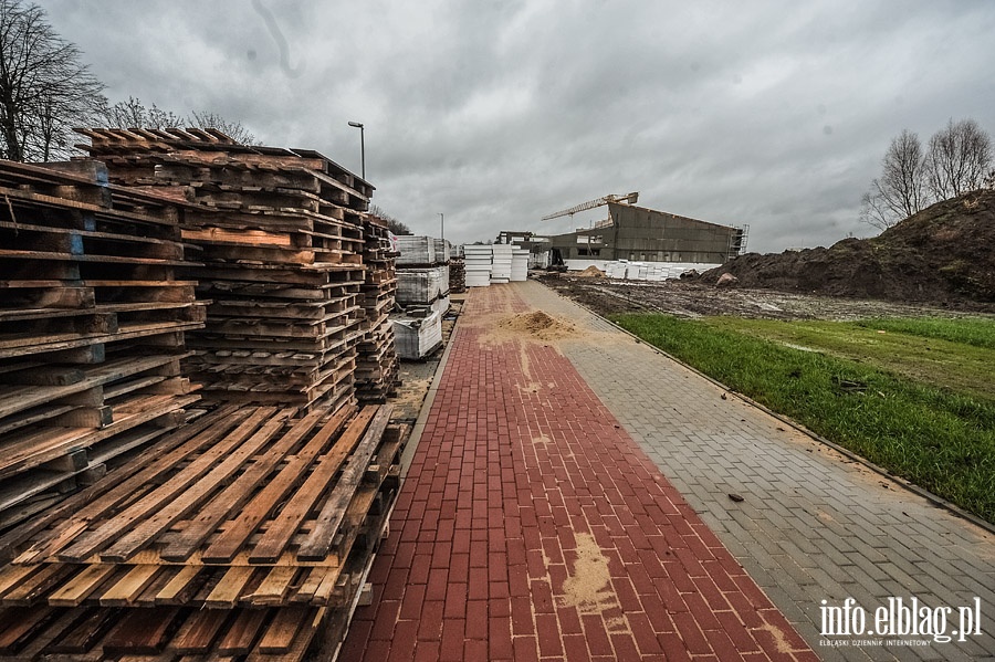 Aktualny stan budowy Centrum Rekreacji Wodnej, fot. 60