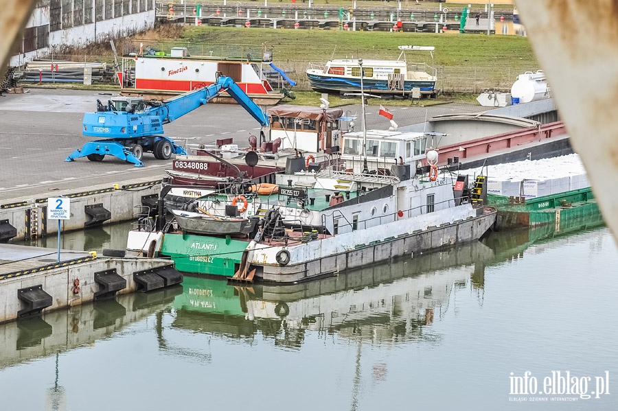 Elblski port przeadunkowy-grudzie 2014, fot. 23
