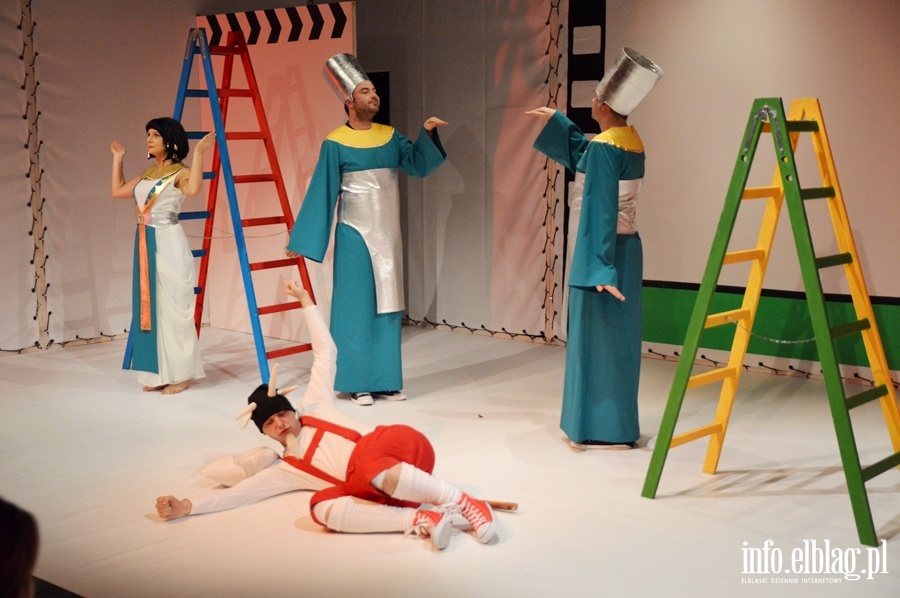 Koziołek Matołek zawitał do elbląskiego teatru , fot. 16