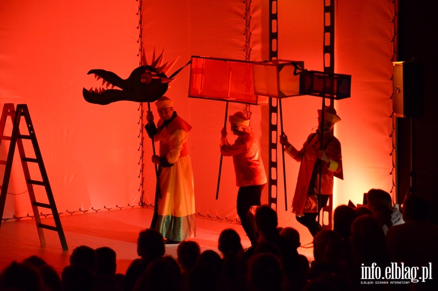 Koziołek Matołek zawitał do elbląskiego teatru , fot. 29