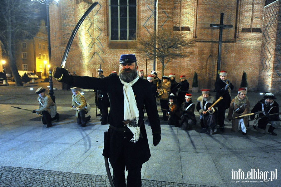  Inscenizacja historyczna w zwizku ze 152 rocznic wybuchu Powstania Styczniowego, fot. 9