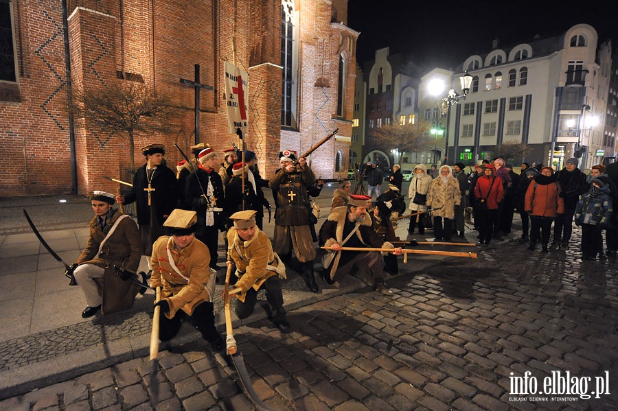 Inscenizacja historyczna w zwizku ze 152 rocznic wybuchu Powstania Styczniowego, fot. 16
