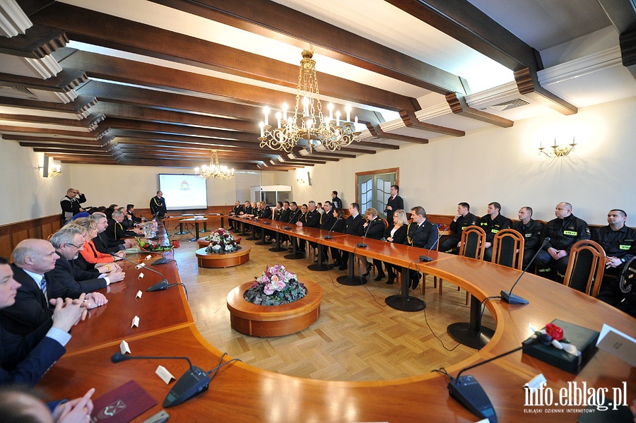 Podsumowanie roku 2014 przez elblsk stra poarn, fot. 4