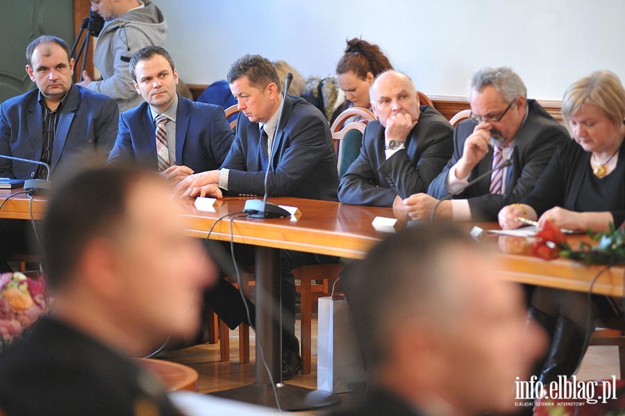 Podsumowanie roku 2014 przez elbląską straż pożarną, fot. 16
