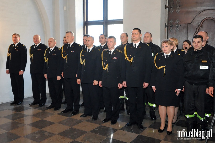 Poegnanie ze sub z-cy komendanta PSP st. bryg. Ryszarda Barana, fot. 2