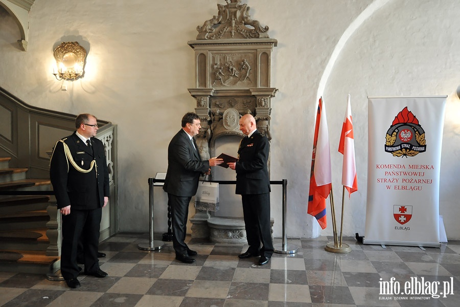 Pożegnanie ze służbą z-cy komendanta PSP st. bryg. Ryszarda Barana, fot. 26
