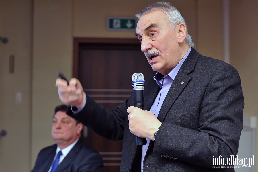 Spotkanie elblskich przedsibiorcw z prezydentem Witoldem Wrblewskim i rektorem PWSZ Zbigniewem Walczykiem, fot. 23