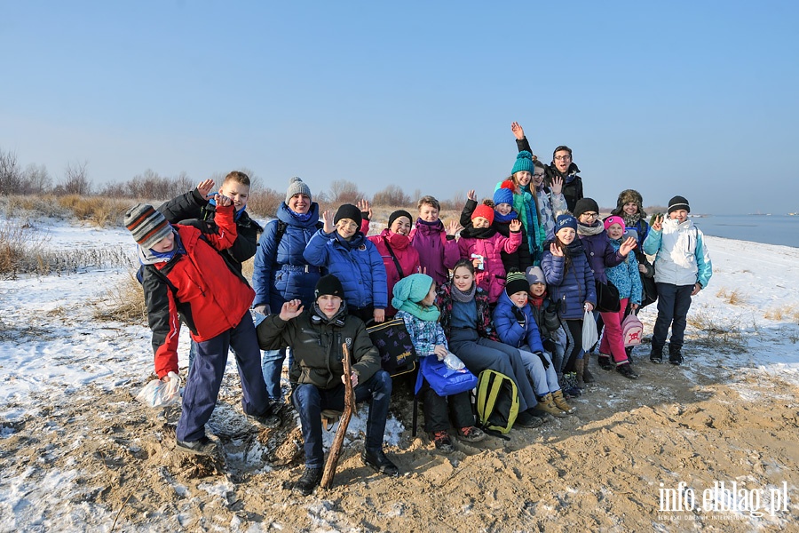 Nieznana Mierzeja Wilana - turystyczne ferie z PTTK Elblg, fot. 69