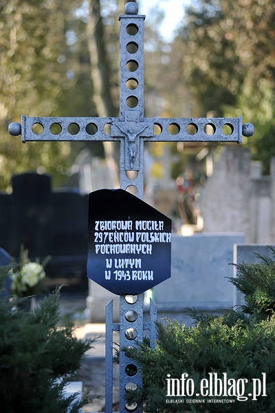 Zbiorowa mogia 29 jecw polskich na Cmentarzu Komunalnym Agrykola, fot. 1