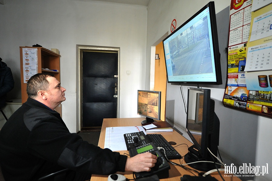 Pokj monitoringu w Komendzie Miejskiej Policji na ul.Krlewieckiej, fot. 3