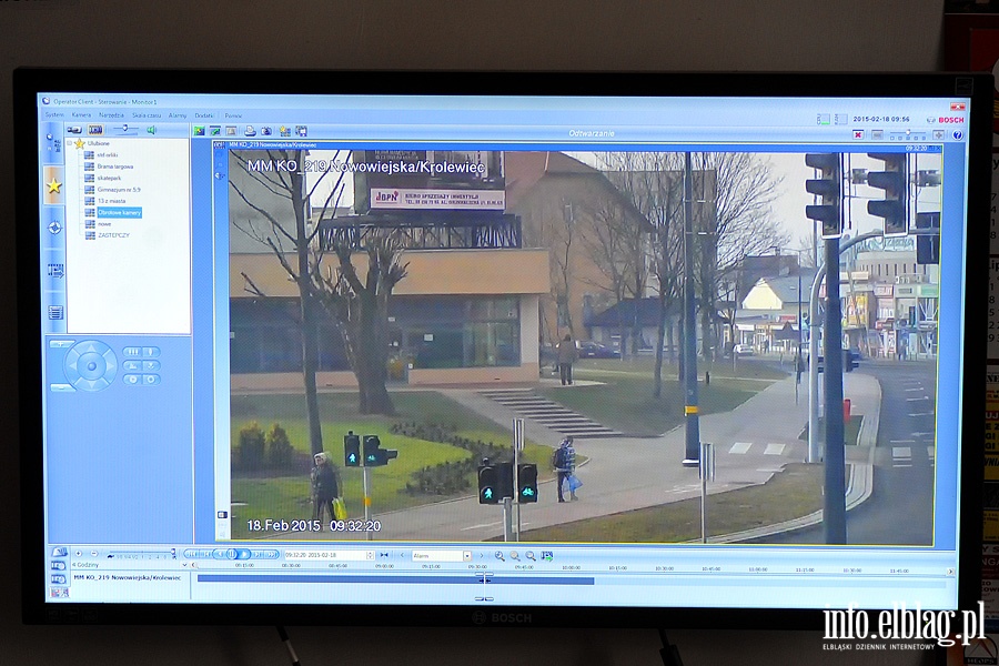 Pokj monitoringu w Komendzie Miejskiej Policji na ul.Krlewieckiej, fot. 10
