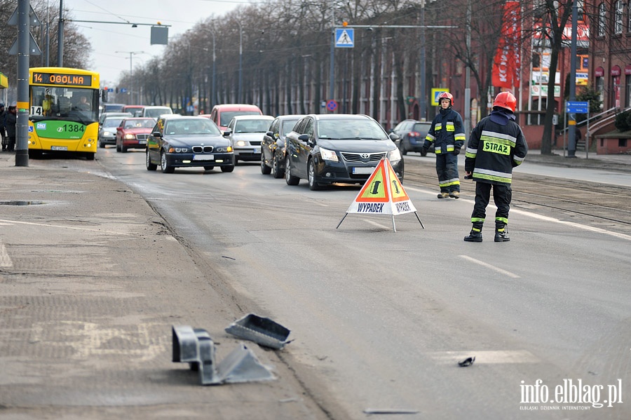 Wypadek na al.Grunwaldzkiej, fot. 6