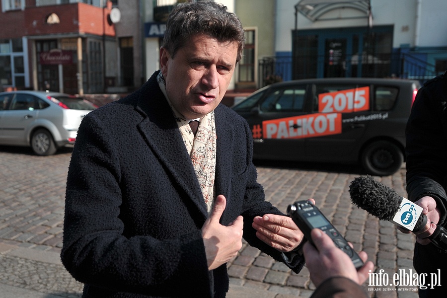Janusz Palikot w Elblgu, fot. 14