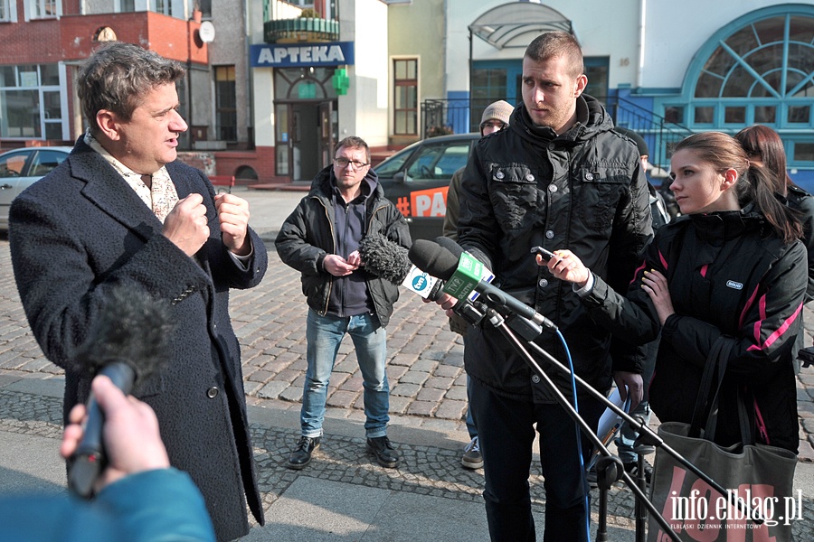 Janusz Palikot w Elblgu, fot. 18