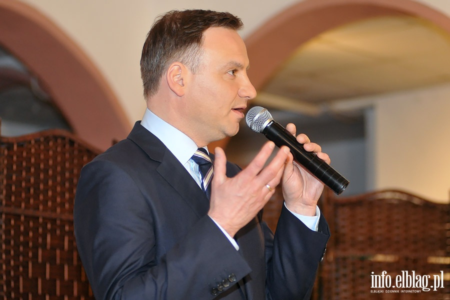 Andrzej Duda w Elblgu, fot. 19