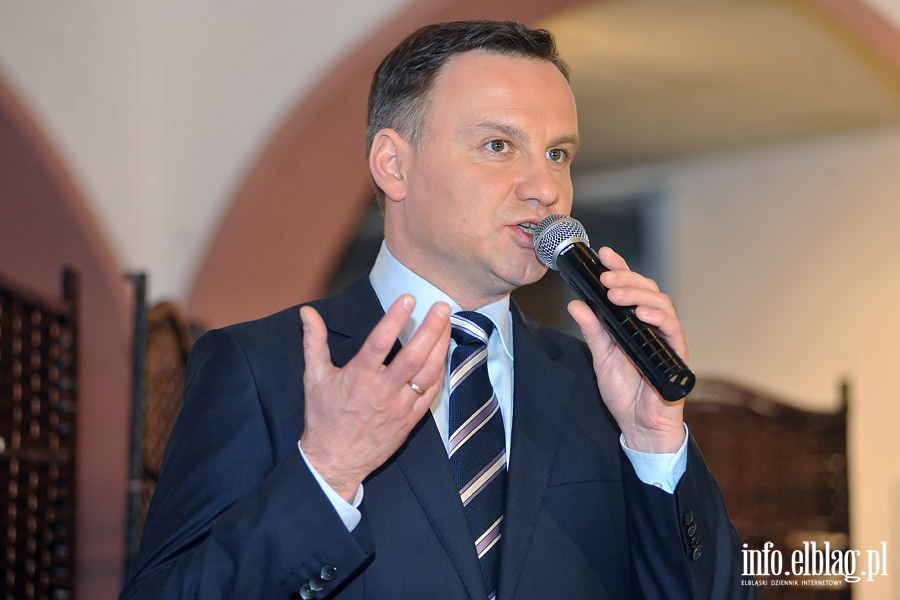 Andrzej Duda w Elblgu, fot. 20