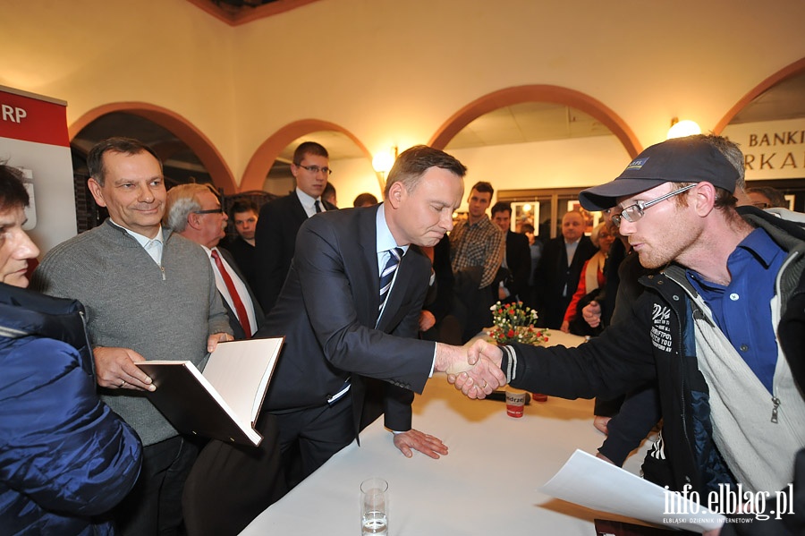 Andrzej Duda w Elblgu, fot. 40