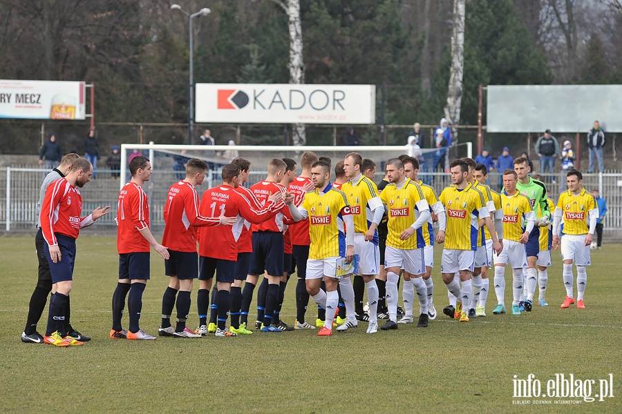 Olimpia Elblg - Warmia Grajewo 3:0 (0:0), fot. 1