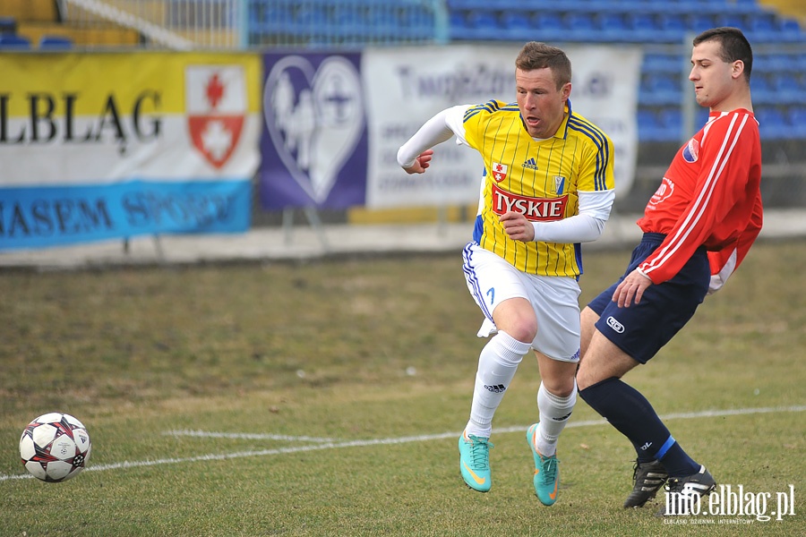 Olimpia Elblg - Warmia Grajewo 3:0 (0:0), fot. 4