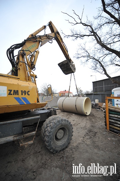 Przebudowa odwodnienia, ul.Ofiar Sprawy Elblskiej , fot. 14