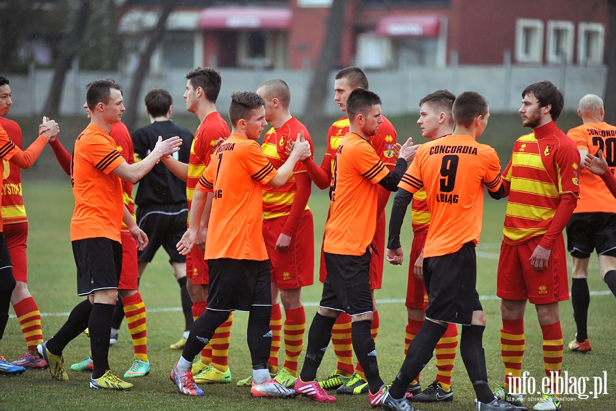 Concordia Elblg - Jagiellonia II Biaystok 1:0 (0:0), fot. 5