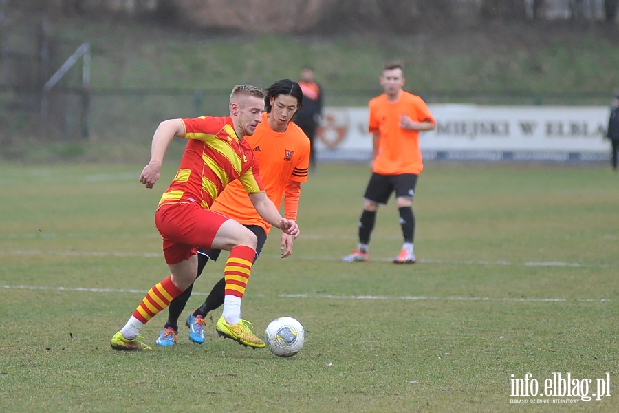 Concordia Elblg - Jagiellonia II Biaystok 1:0 (0:0), fot. 10