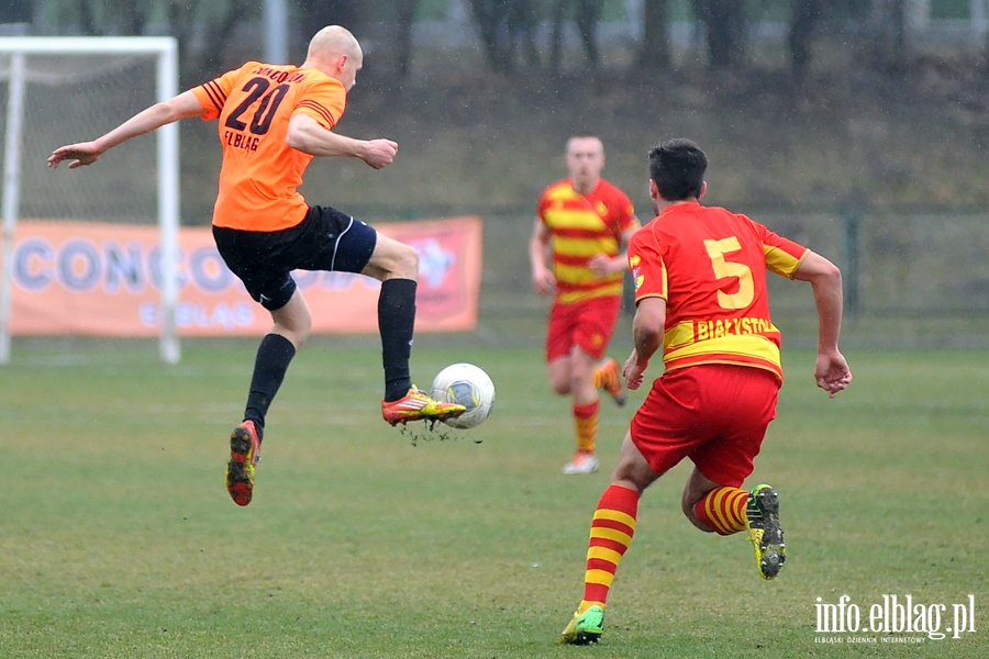 Concordia Elblg - Jagiellonia II Biaystok 1:0 (0:0), fot. 16