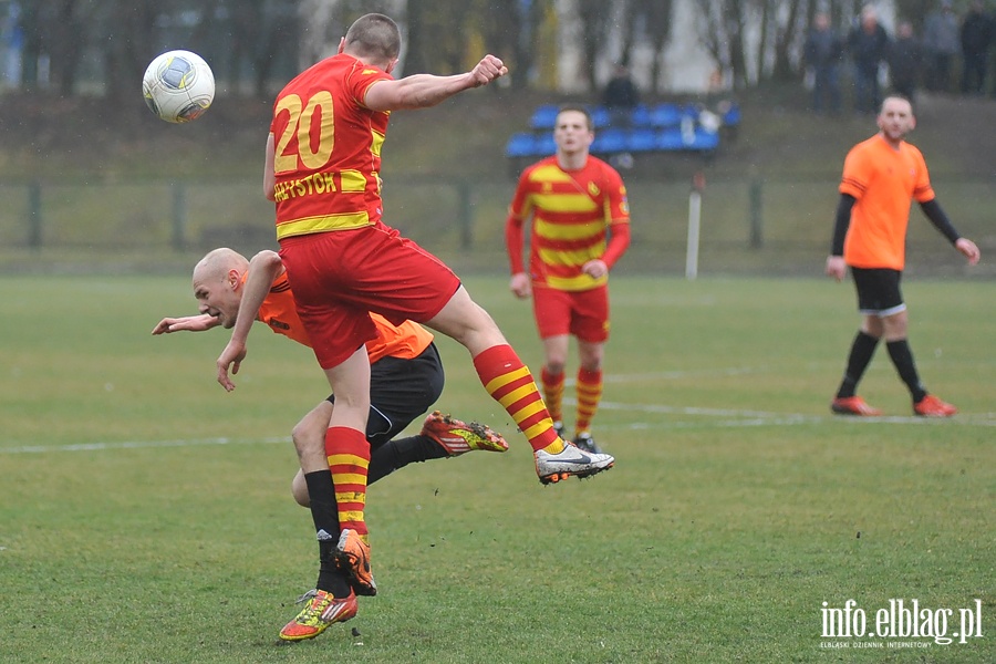 Concordia Elblg - Jagiellonia II Biaystok 1:0 (0:0), fot. 32