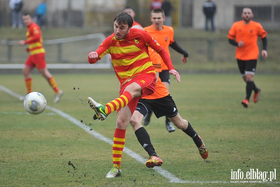 Concordia Elblg - Jagiellonia II Biaystok 1:0 (0:0), fot. 33