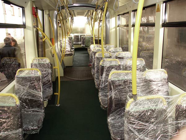 Przyjazd pierwszego z szeciu nowych tramwajw, fot. 3