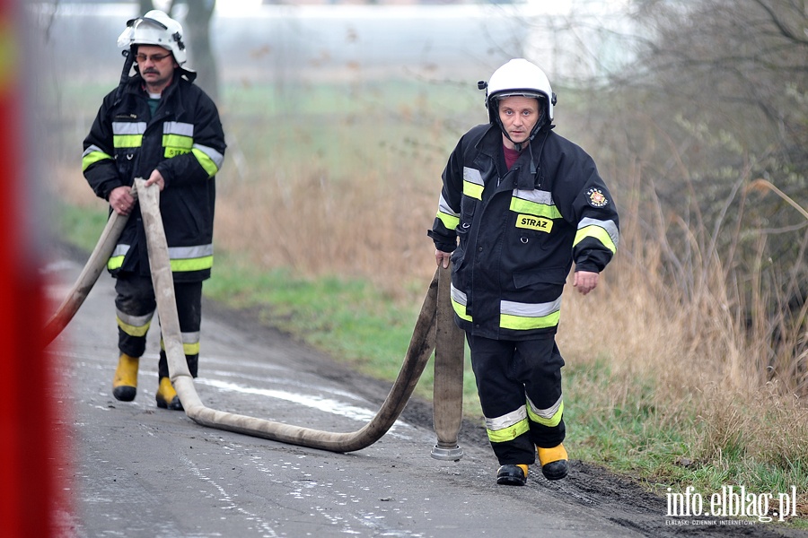 Raczki Elblskie - poar zakadu produkcji wiec RAK, fot. 14