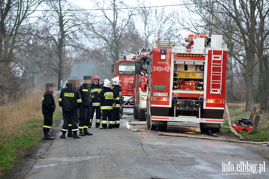 Raczki Elblskie - poar zakadu produkcji wiec RAK, fot. 26