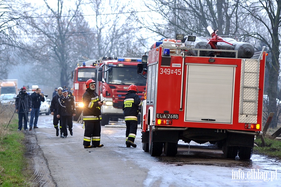 Raczki Elblskie - poar zakadu produkcji wiec RAK, fot. 34