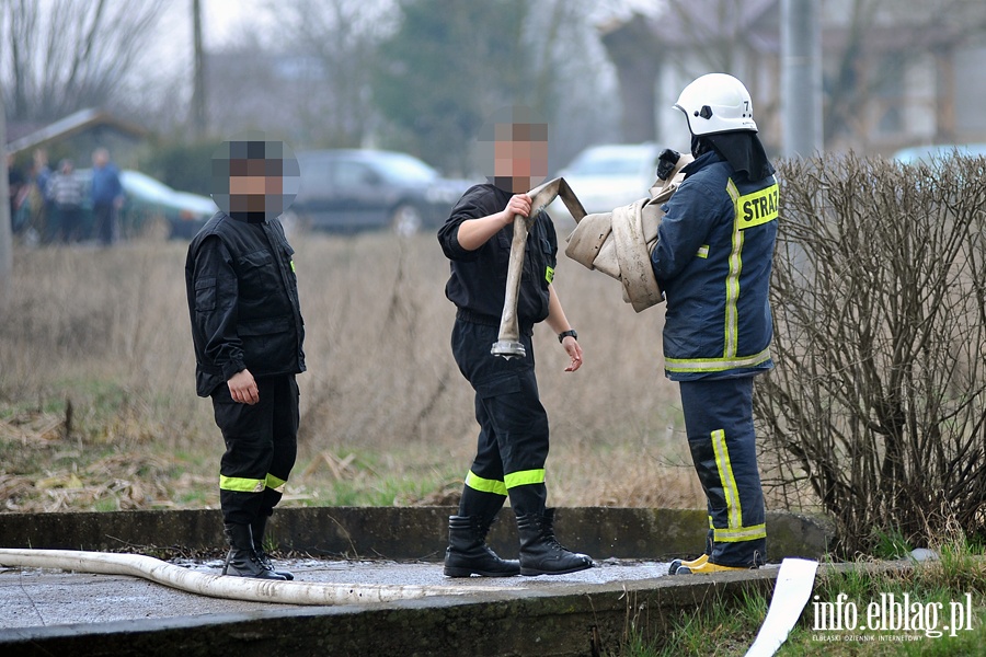 Raczki Elblskie - poar zakadu produkcji wiec RAK, fot. 38