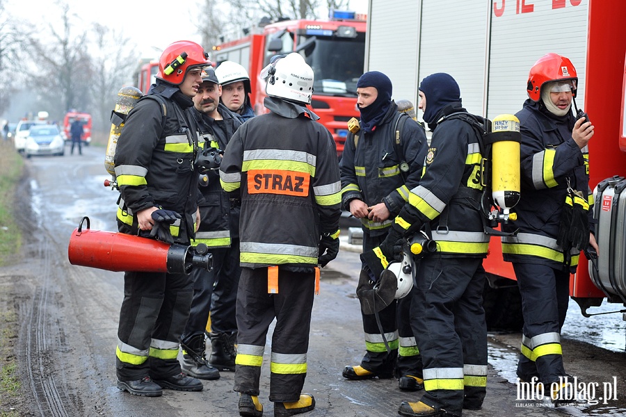 Raczki Elblskie - poar zakadu produkcji wiec RAK, fot. 45