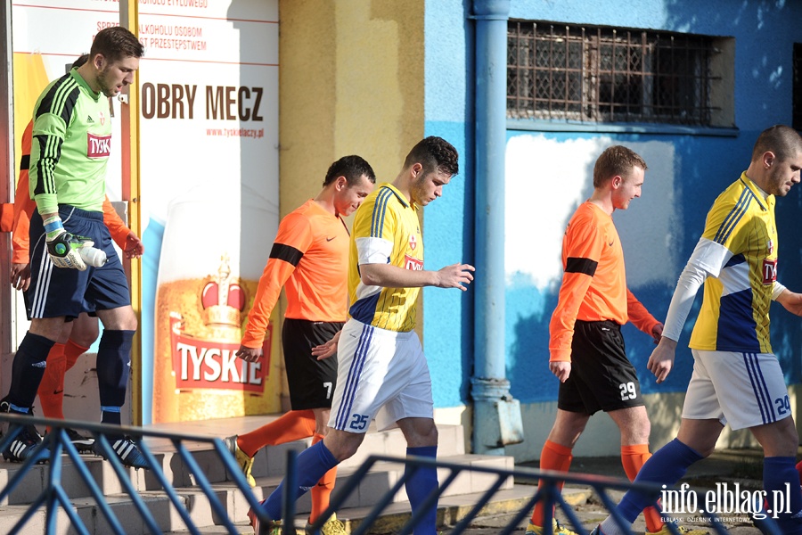 Olimpia Elblg - MKS Korsze 3:0 (3:0), fot. 1