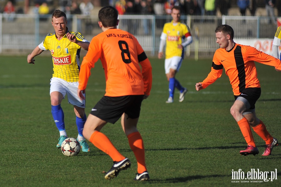 Olimpia Elblg - MKS Korsze 3:0 (3:0), fot. 17