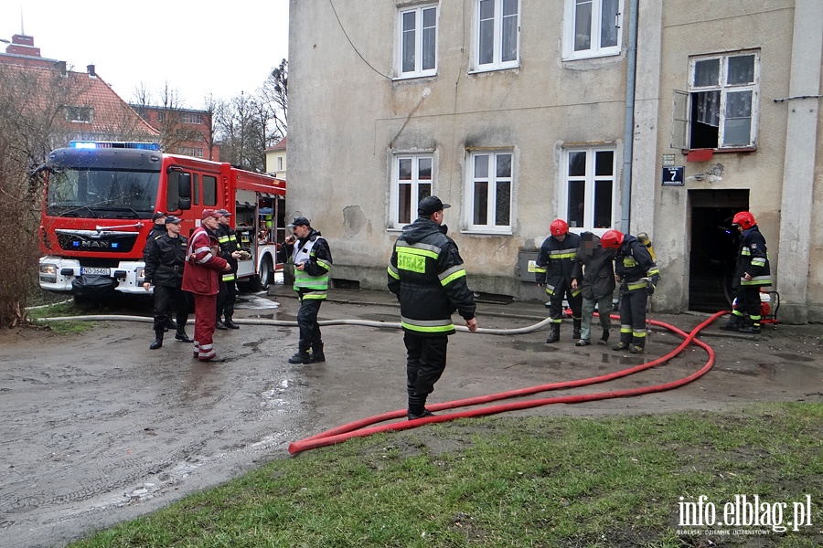 Pożar na ul. Górnośląskiej, fot. 5