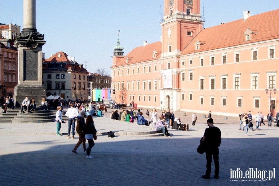 Obchody pitej rocznicy katastrofy smoleskiej w Warszawie, fot. 1