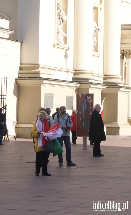 Obchody pitej rocznicy katastrofy smoleskiej w Warszawie, fot. 2