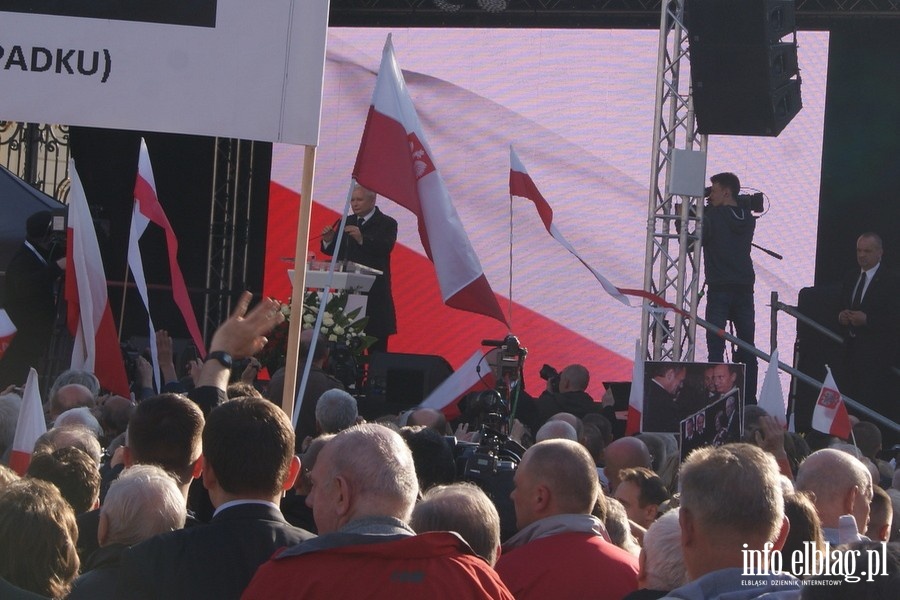 Obchody pitej rocznicy katastrofy smoleskiej w Warszawie, fot. 11