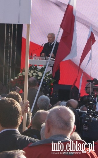 Obchody pitej rocznicy katastrofy smoleskiej w Warszawie, fot. 12