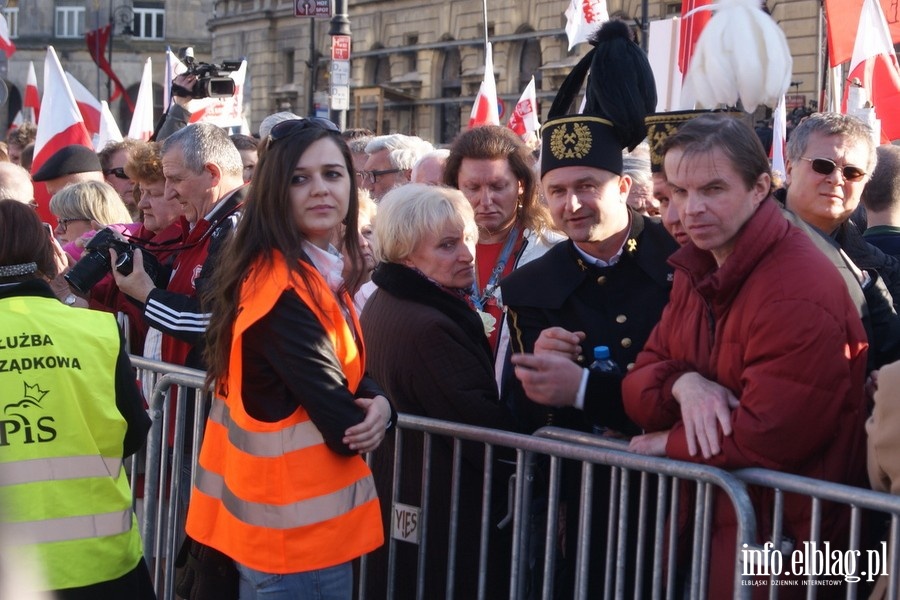 Obchody pitej rocznicy katastrofy smoleskiej w Warszawie, fot. 16