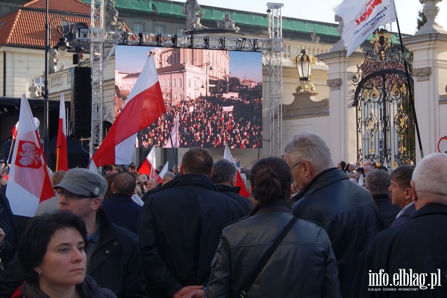 Obchody pitej rocznicy katastrofy smoleskiej w Warszawie, fot. 24