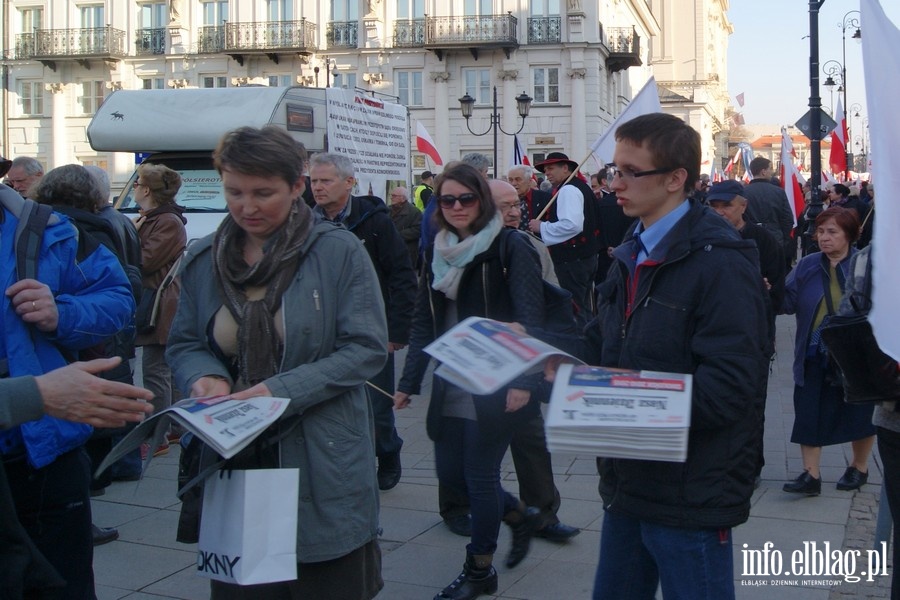 Obchody pitej rocznicy katastrofy smoleskiej w Warszawie, fot. 25