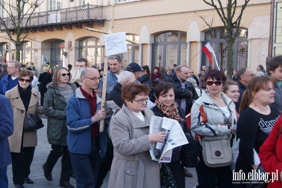 Obchody pitej rocznicy katastrofy smoleskiej w Warszawie, fot. 26