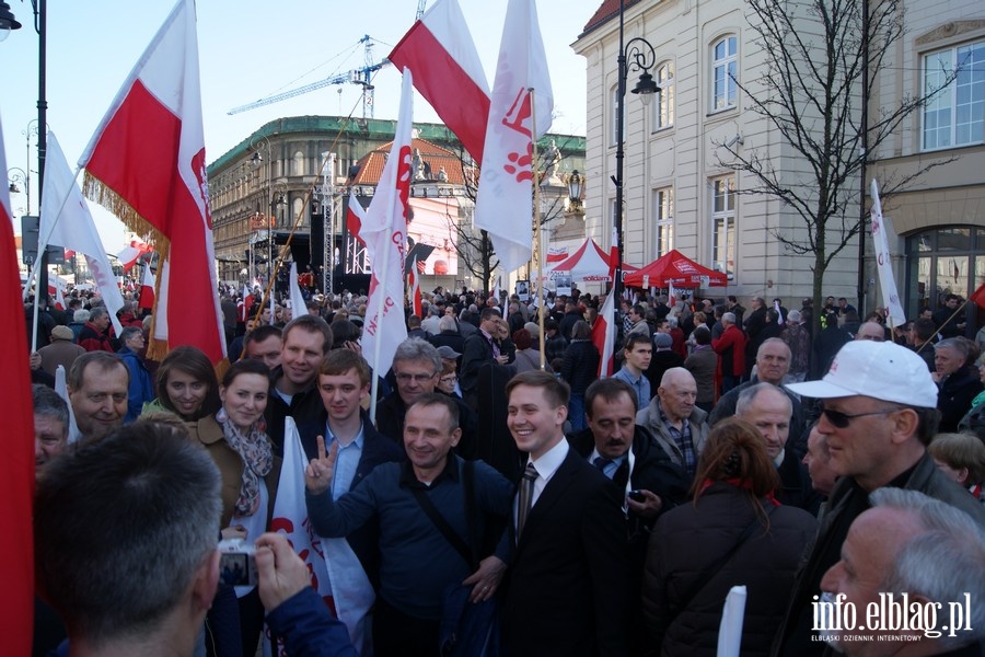 Obchody pitej rocznicy katastrofy smoleskiej w Warszawie, fot. 47