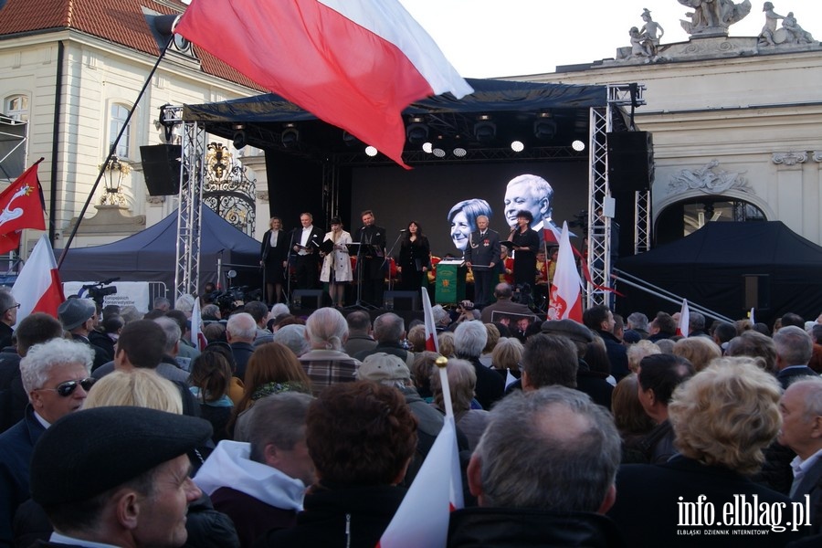 Obchody pitej rocznicy katastrofy smoleskiej w Warszawie, fot. 50