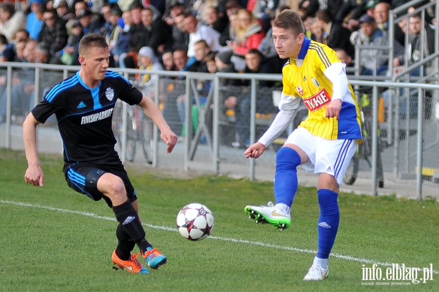 Olimpia Elblg - Drwca Nowe Miasto Lubawskie 1:0, fot. 5